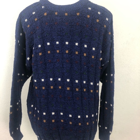 Clay Brooke Other - Clay Brooke Outdoors Mens Knit Blue  Sweater L
